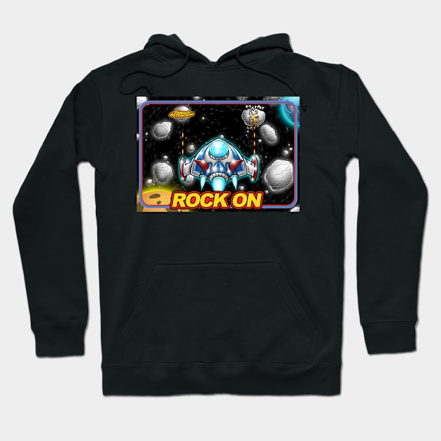 Rock On Hoodie by Pigeon585